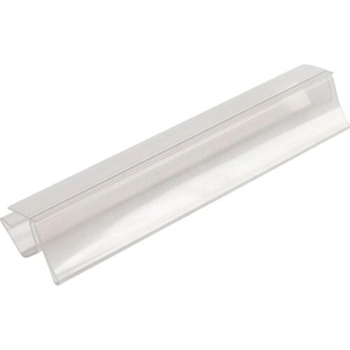20cm Glass Shelf Price Label Channels Data Strip