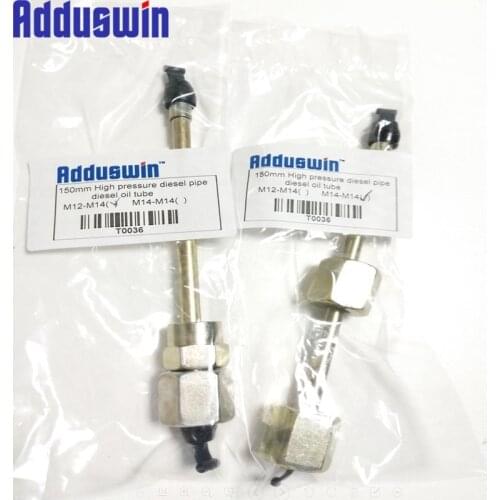 Adduswin Free shipping and high quality.High pressure tubing of 20cm,for Common rail diesel Injector nozzle validator