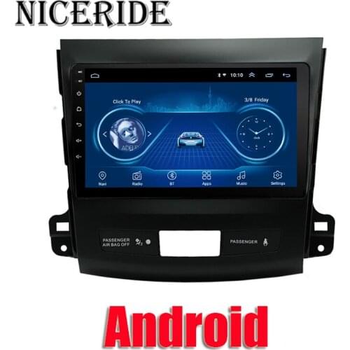 Android 8.1 Car DVD Multimedia player For Mitsubishi Outlander 2006-2012 2 din Radio Tape Recorder Navigation GPS