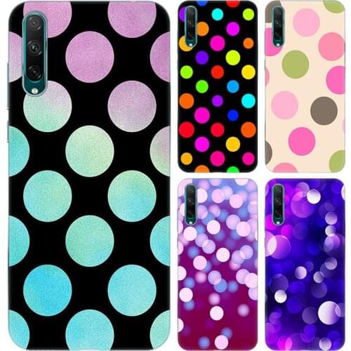 Hot Polka Dots Soft Silicone Phone Case for Huawei NOVA 3 3i 5T 7 SE 8 Pro Honor 9A 9C 9S 30i 30S 30 Pro Plus 10X Lite Ru Cover