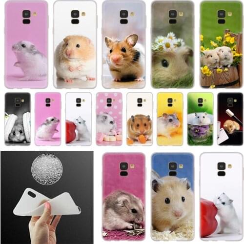 Hamster Phone Case For Samsung Galaxy A10 A20 A30 A40 A50 A60 A70 A6 A8 Plus A7 A9 2018 A3 A5 2017 Soft Cover Coque