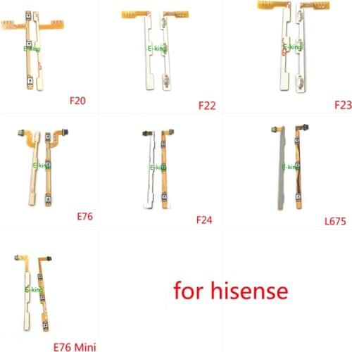 2PCS For Hisense L675 F20 F22 F23 F24 F26 F30 E6 E7 E76 Mini Power On Off Volume Switch Side Button Key Flex Cable