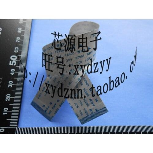 FFC 1.0pitch 40pin 350mm long type A Flexible Flat Cable For TTL LCD DVD Computer Printer AWM 80C 60V VW-1