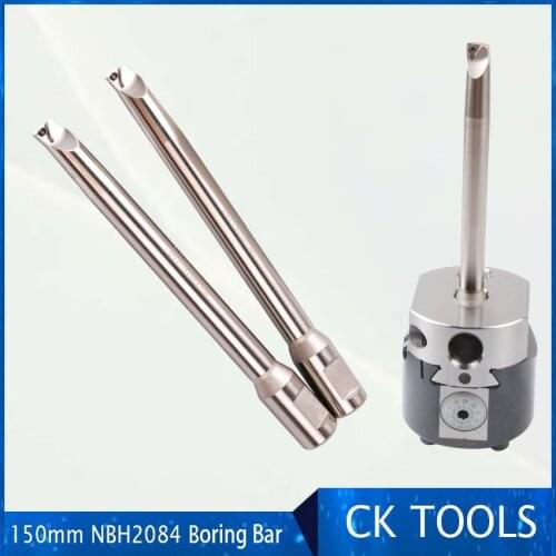 Good price SBJ2016 1PCS boring bar NBH2084 extra length boring bar cylinder tool 150mm tool shank for NBH2084 boring system head