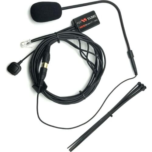 Set Finger PTT 6 Pin Hands-free Microphone for Yaesu FT-7800 FT-8800 FT-8900 FT-1802 FT-1807 FTM-350 FT7800 FT8900 Car Radio
