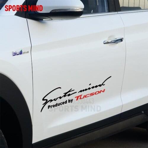 Customizable Vinyl Waterproof Car Decal Sticker Car-Styling Exterior Accessories For hyundai tucson accessories