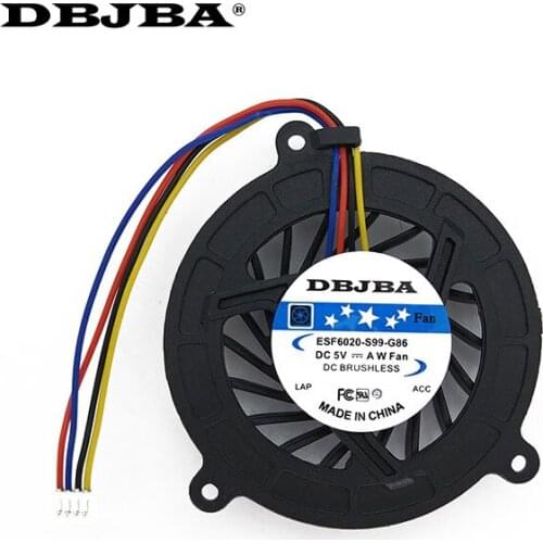 New cpu cooling fan for ASUS F8S Z53J A8 Z99 X80 N80 N81 Z53 M51 F3J A8J A8F Laptop CPU Cooling fan GC056015VH-A 4 Lines