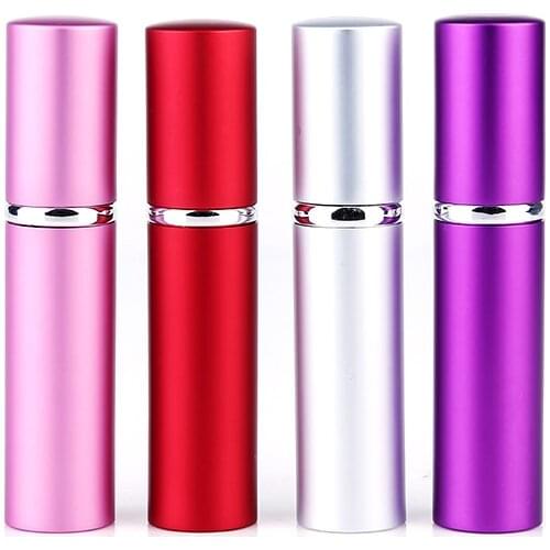 Nbyaic 1pcs 5ml perfume sub-bottle empty bottle glass liner fine mist small watering can portable spray bottle