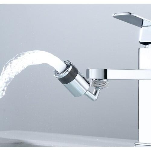 720 Degree Rotation Splash-proof Spout Washbasin Tap Extender Kitchen Faucet Nozzle Water Saving Filter Flexible Faucets Sprayer
