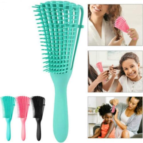 Detangling Hair Brush Scalp Massager Comb Detangling Brush for Curly Hair Brush Anti-tie Knot Detangler Hairbrush Head Massager