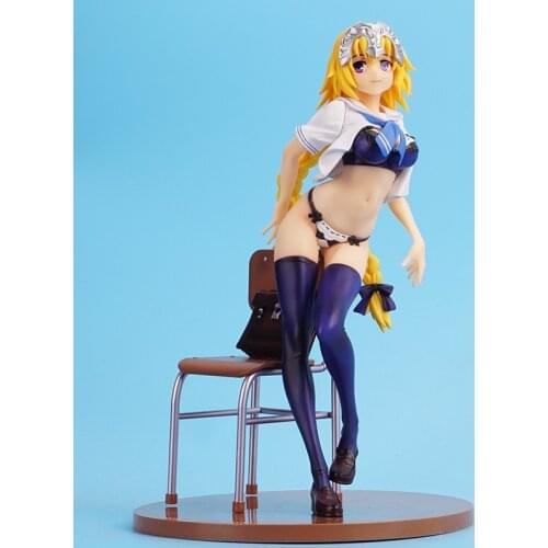Fate/Grand Orde Grand Order Uniforms saber figure sailor suit figura model Xmas gift T30