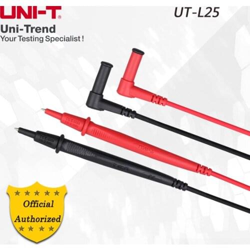UNI-T UT-L25 Universal 10A Multimeter Pen; Double insulated wire, detachable nib sheath