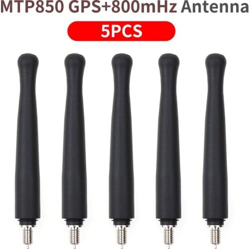 Motorola 800MHz UHF Antenna W/GPS 7cm For Motorola MTP850 MTP830 MTP810 - 5 Pack
