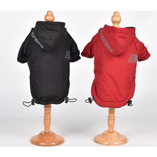 Impermeable Waterproof Dog Clothes for Small Dogs Winter Warm Puppy Dog Raincoat French Bulldog Rain Coat Jackets Pet Clothing