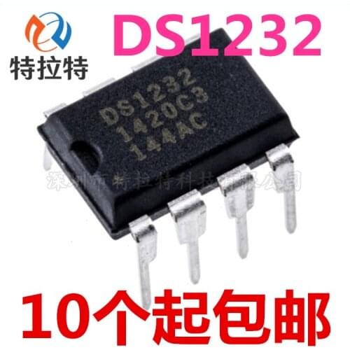 10pcs/lot DS1232L DIP-8 DS1232 DIP DS1232LP DIP8