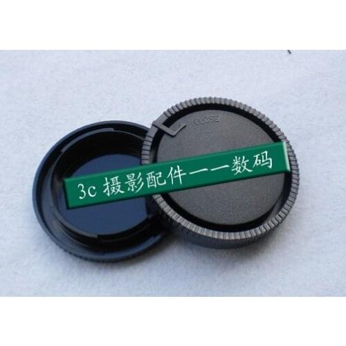 2set 2 in 1 Body Caps + Rear Lens Cap Cover for A99 A350 A33 A77 A100 A200 A58 Alpha Minolta AF DSLR and A mount Lens