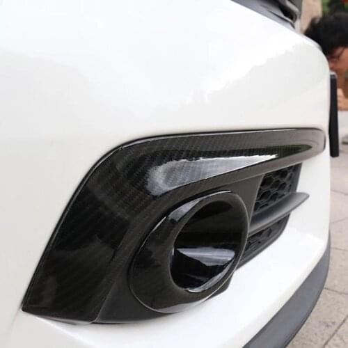 For Honda Civic 2016 ABS Chrome 2PCS Car Front Headlight Fog Lamp Brake Lights Cover Trim Car Styling Exterior Auto Accessories