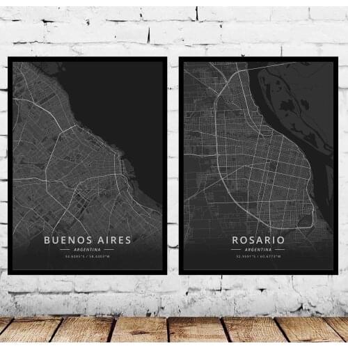 Buenos Aires Rosario Argentina Poster