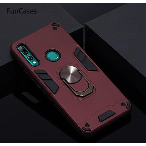 Armor Phone Bag Cases For telefoon Huawei P Smart Z sFor Huawei funda Y9 Prime 2019 Nova 6 SE Mate 20 Lite Casa Hard PC Case