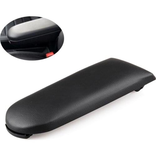 Black Center Console Armrest Cover Lid Fit For Volkswagen Jetta Golf 4 MK4 Passat B5 Polo Armrest Cover
