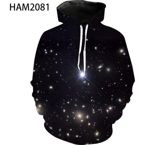 European and American Classic Fashion Star Hoodie Mens Popular Sweater 3D Anime Printing Creative Leisure Childrens Sweater