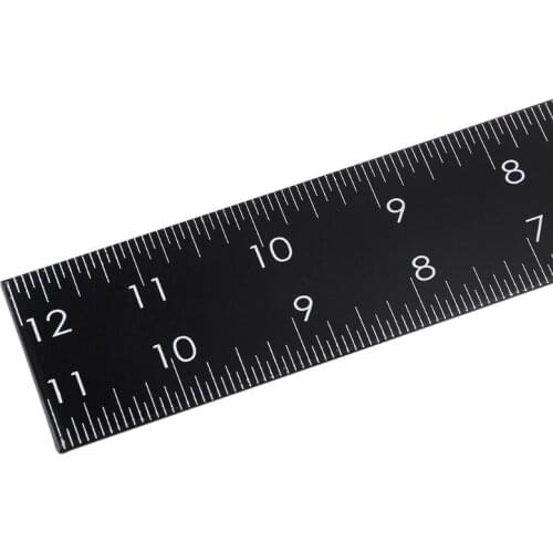 13MA Metal L-Square Shape Patchwork Ruler for Tailor Garment Pattern Making Craft
