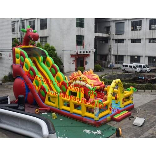 Guangzhou, China) Manufacturer selling inflatable slides, inflatable castles, inflatable water slides, YLY-141