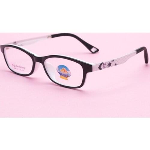 Student Glasses Light Tr90 Glasses Frame Cute Round Frame Full Frame Color Childrens Glasses Frame 688