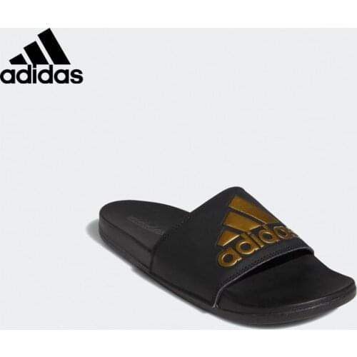 Original Adidas Adilette Comfort Black Male Slippers EG1850