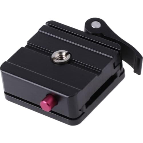 P50 Universal Pull Buckle Lever Quick Release QR Plate Clamp Adapter + Base Set