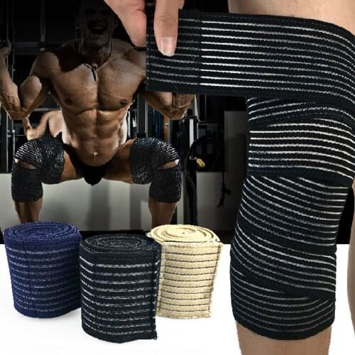 1~2 Pcs High Elasticity Compression Bandage Sports Kinesiology Tape for Ankle Wrist Knee Calf Thigh Wraps Support Protector