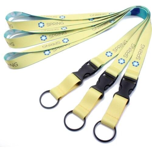 100pcs/Lot DHL free shiping customized lanyard sublimated polyester lanyard,Custom lanyards for keys mobile id badge holder