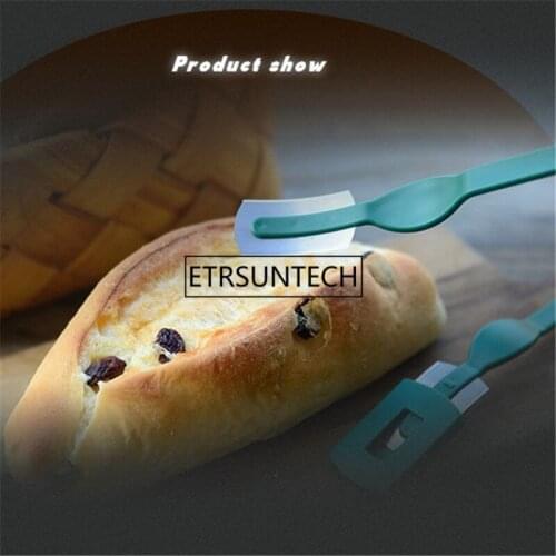 100pcs Bread Knife Baking Decoration French Toas Cutter Western-style Baguette Prestrel Bakers Makers Cake Tools Wholesale