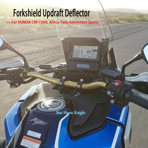 Motorcycle Accessories For HONDA CRF 1100L CRF 1100 L Africa Twin Adventure sports CRF1100L Forkshield Updraft Deflector 2020