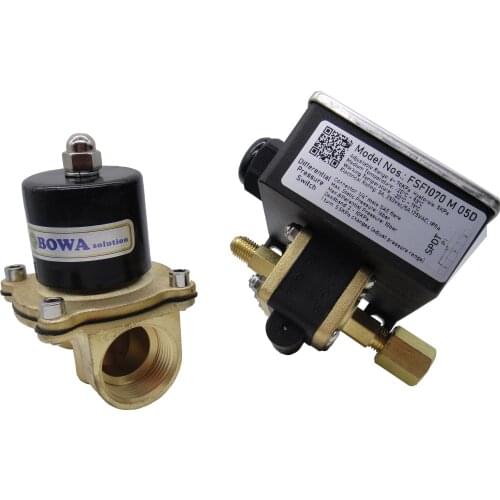 DN15 (G1/2") automatic bypass valve complete is wonderful solution for water loops of district heating or water chiller