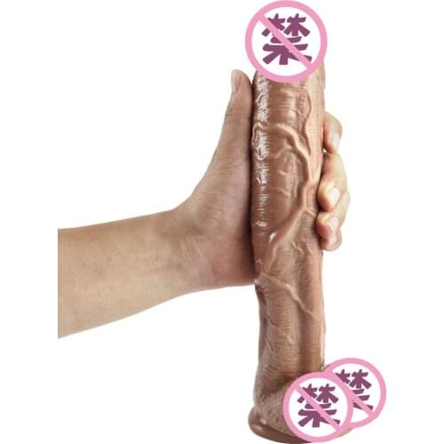 XL dildo female masturbation appliance big penis silicone dildo lesbian