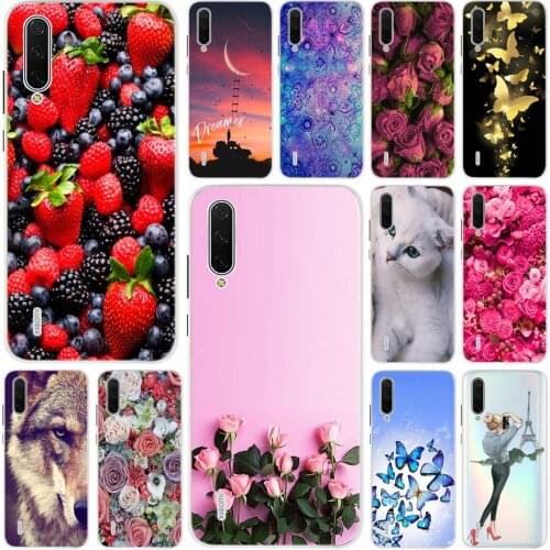 For Xiaomi Mi cc9 cc9e cc9e Case Luxury Silicone Soft TPU Cover For Xiaomi Xiomi Mi CC9 CC9e CC 9e Cute Painted Phone Case Coque
