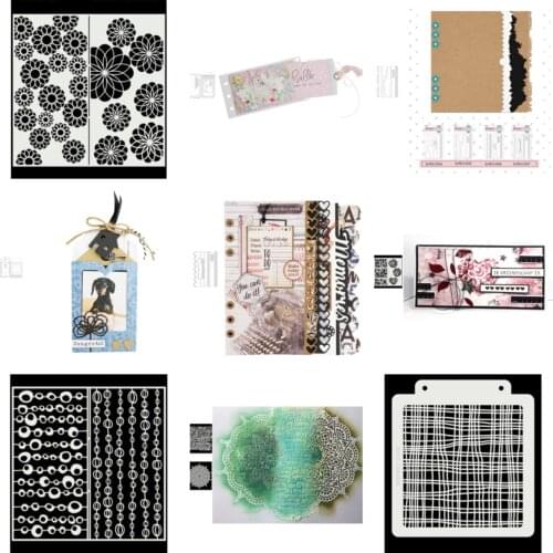 Geometry Metal Cutting Diary Dies And Stamps Stencils For Scrapbooking Stamps Embossing Mold Diy Paper Cards Craft Cutting