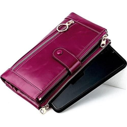 GZCZ Women's Leather Wallets
