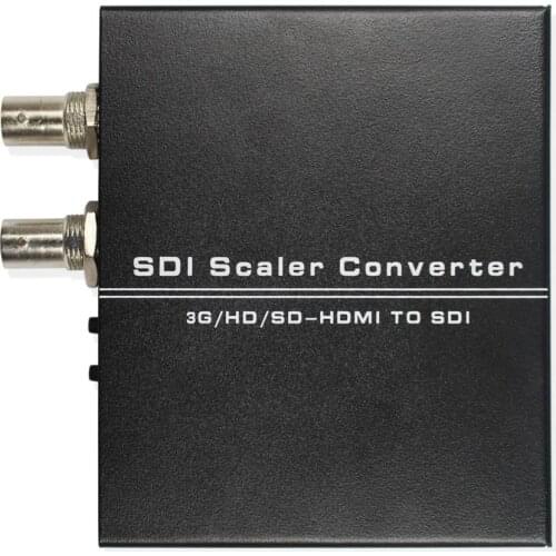 HDMI to Dual SDI scaler converter with Power adapter Mini 3G HD SD-SDI Video Converter Adapter for tv cctv