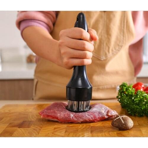 Meat Tenderizer Needle Stainless Steel Steak Meat Beater Kitchen Tools Professional Meat Hammer Cooking Tools