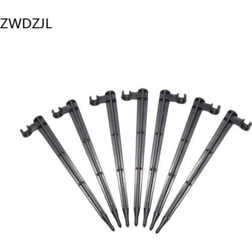 Drip nozzle 4/7 hose holder 1/4 inch nozzle holder vertical Drip irrigation system hose adapter 150pcs