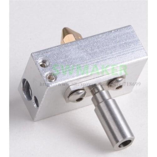 Zortrax M200 Hot End kit Printhead set Heater Block Thermal Barrier Nozzle 0.4mm for 3D printer parts