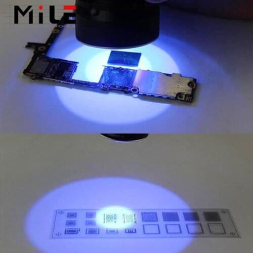MILE UV Glue Curing Lamp USB 5V LED Ultraviolet Green Oil Curing Purple Light For iPhone Circuit Board Mobile Phone Repair Tool