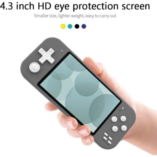 X20 Mini Handheld Game Console Newest 4.3 inch Support TV Out Video Game Machine Portable Dual Joystick Game Console Kids Gifts