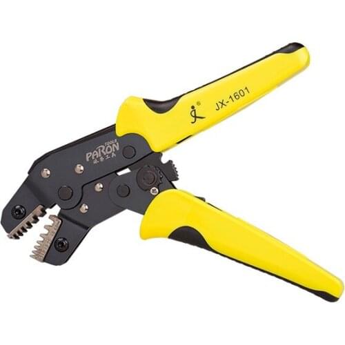 JX-1601-06 Multifunctional Ratchet Crimping Tool 24-10AWG Terminals Pliers