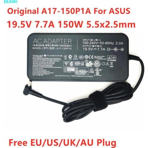 Original A17-150P1A 19.5V 7.7A 150W ADP-150NB D ADP-150VB B AC Adapter For ASUS G71G G72GX G73GX G74SX G74S G53SX Laptop Charger