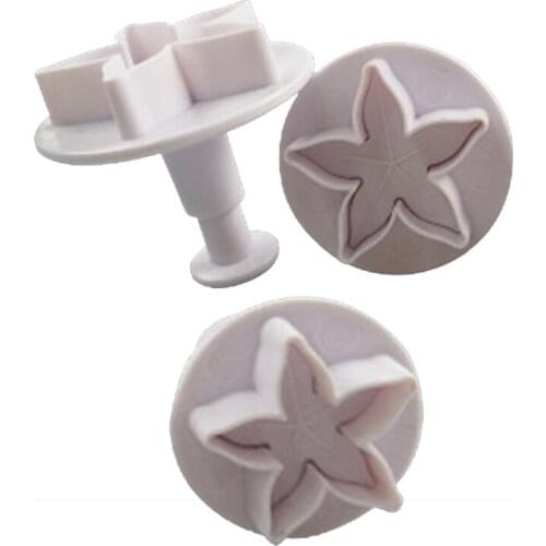 Fondant Cutter Plastic Cake/cookie/biscuit Cutter Plunger Mold Fondant Baking Cake Decorating Tools Christmas Baking Baking Tool