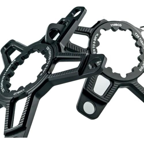 ZRACE Mew RX Road Direct Mount Spider for SRAM 3 Screw Crank, SRAM Direct Mount Crank to BCD110 / BCD130 5 Bolt Chainrings