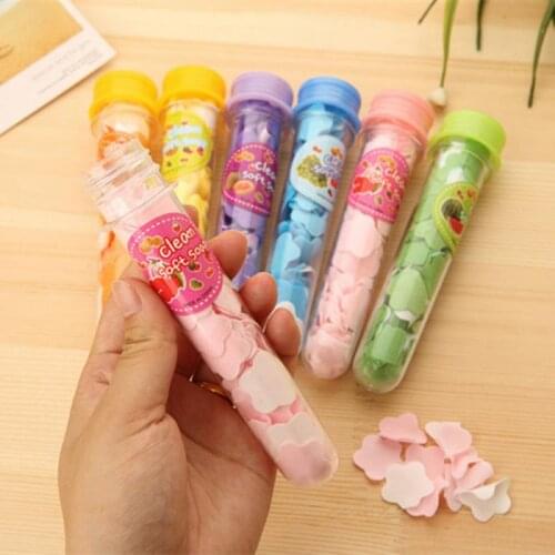 1PcsOutdoor Portable Shower Gel Confetti Tray Foaming Flower Paper Soap Slice Travel Cleaning Disposable Soap Paper Color Random
